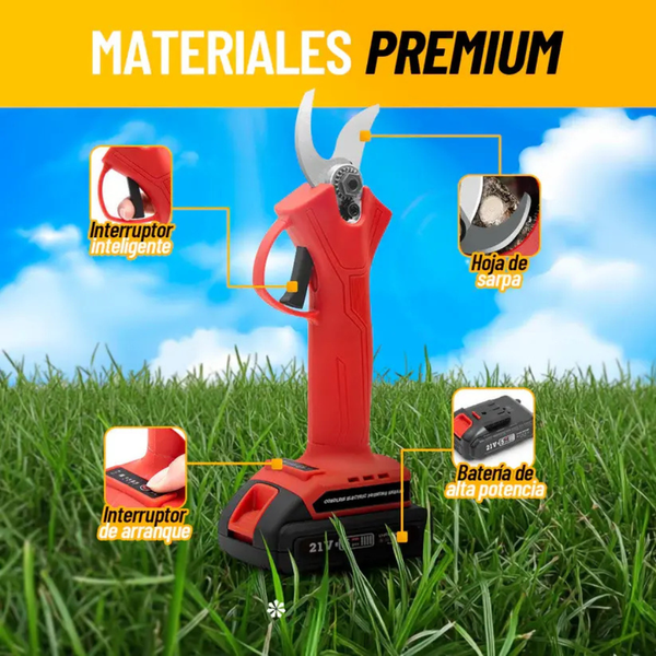 Tijeras de Podar Eléctricas con Batería Dual – PodaPower™ Pro